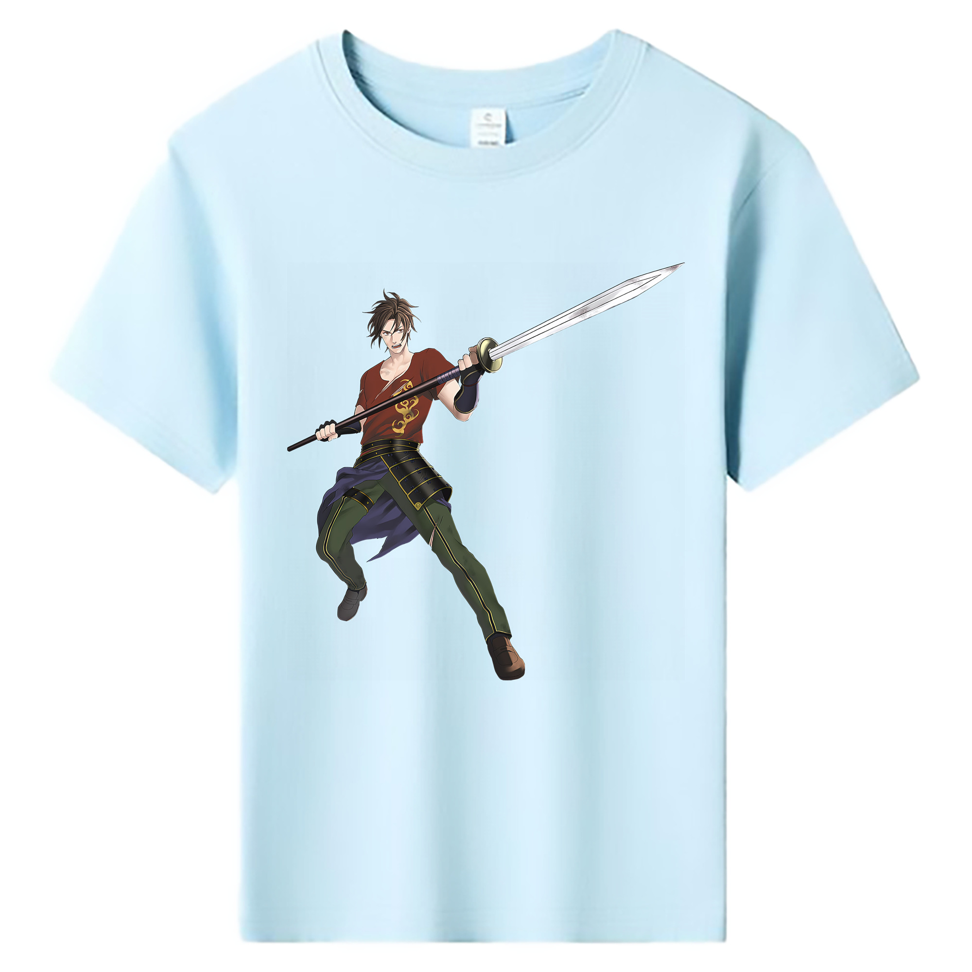 （画像用） 刀剣乱舞 Touken Ranbu 綿100％キッズTシャツ（フロントプリント）